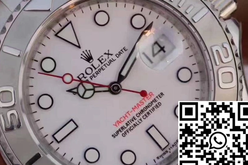 116622 Factory Yacht EW White 40mm Dial Rolex Master 1122